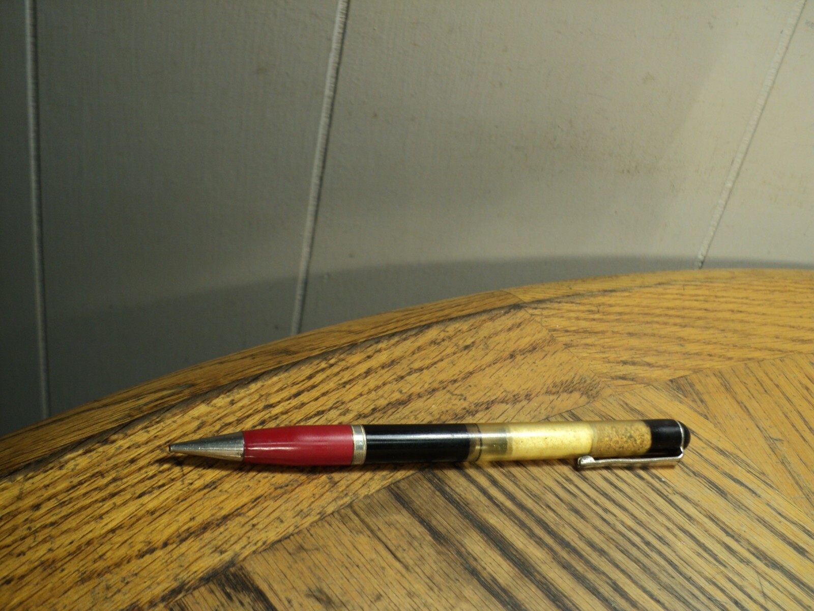 Vintage Mechanical Pencil Moorman’s High Energy Low Fiber Mintrate Filled Cap