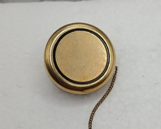 BALLOU AND BOSS BB INC PIN W/ 1/30 10KT RGP PENCIL Vtg Retractable Needs Repair