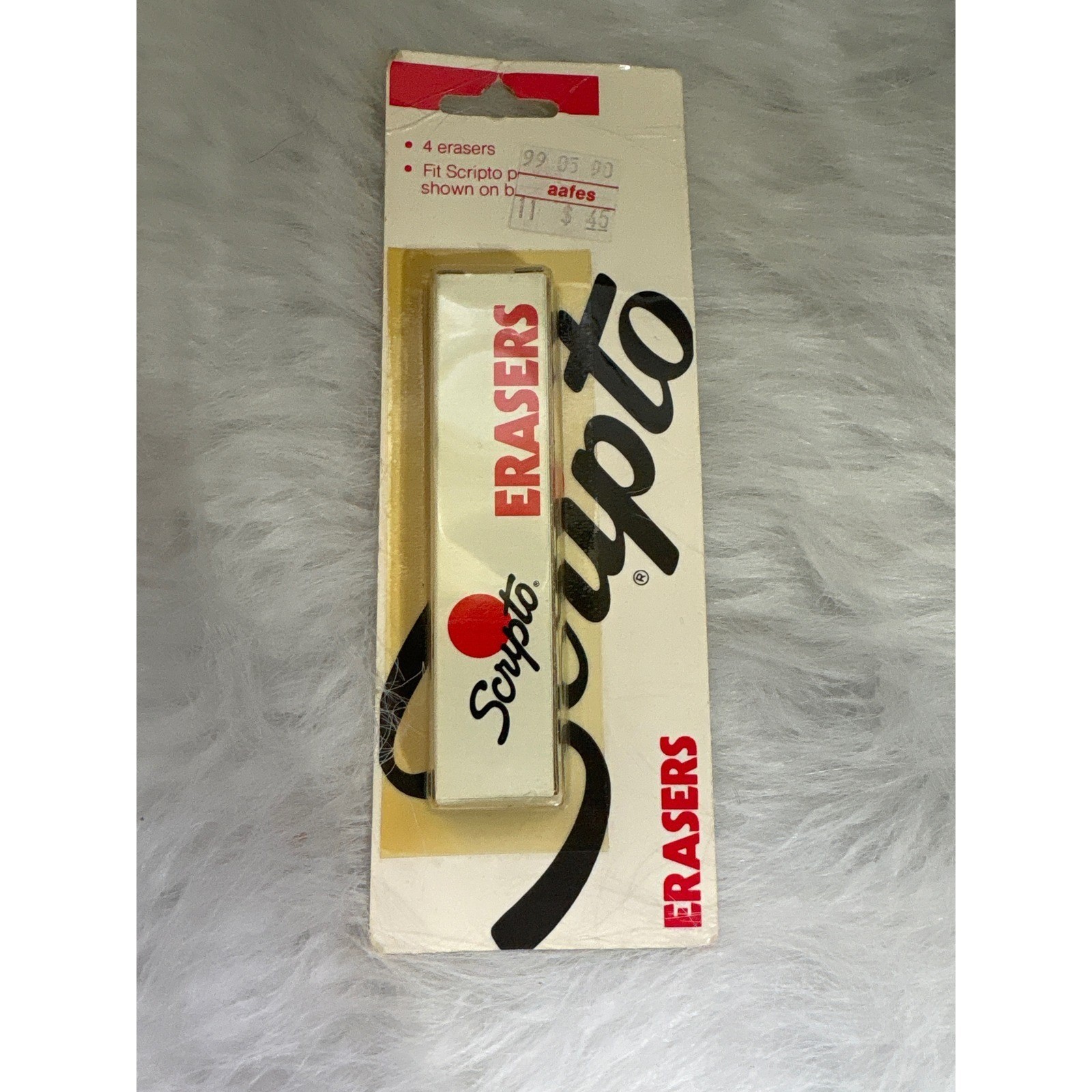 Vintage Scripto Classic Combo Mechanical Pencil Navy with Erasers 1.1mm New