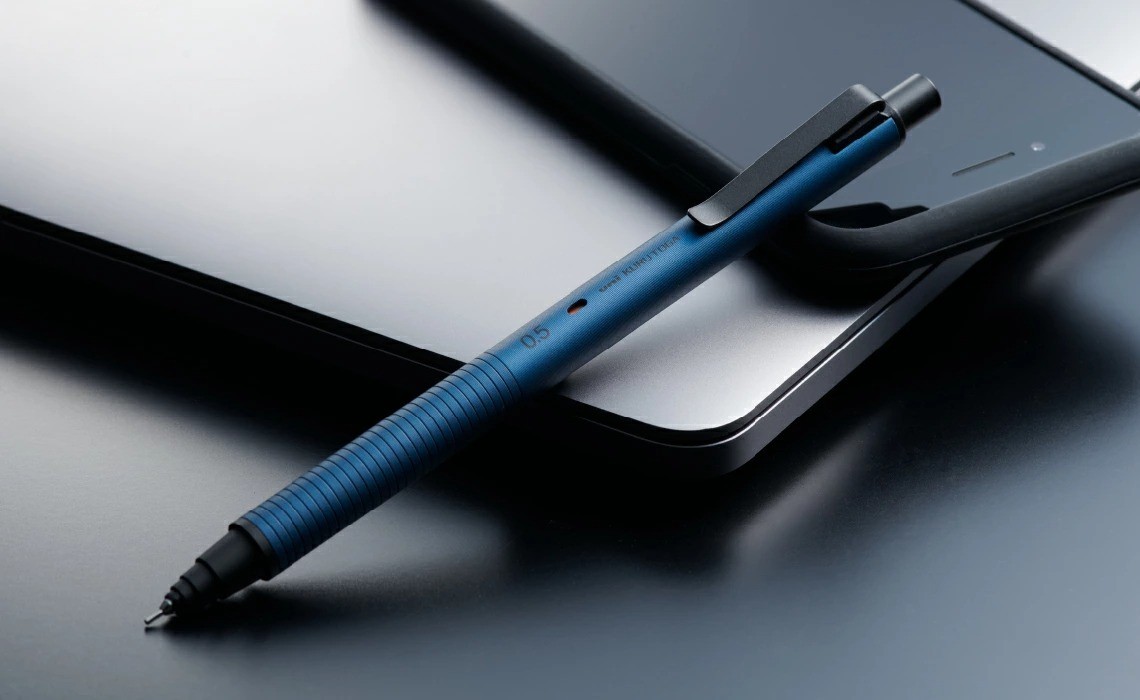 Mitsubishi Uni Mechanical Pencil Kuru Toga Metal Nocturne Black M5-KH 1P 0.5mm