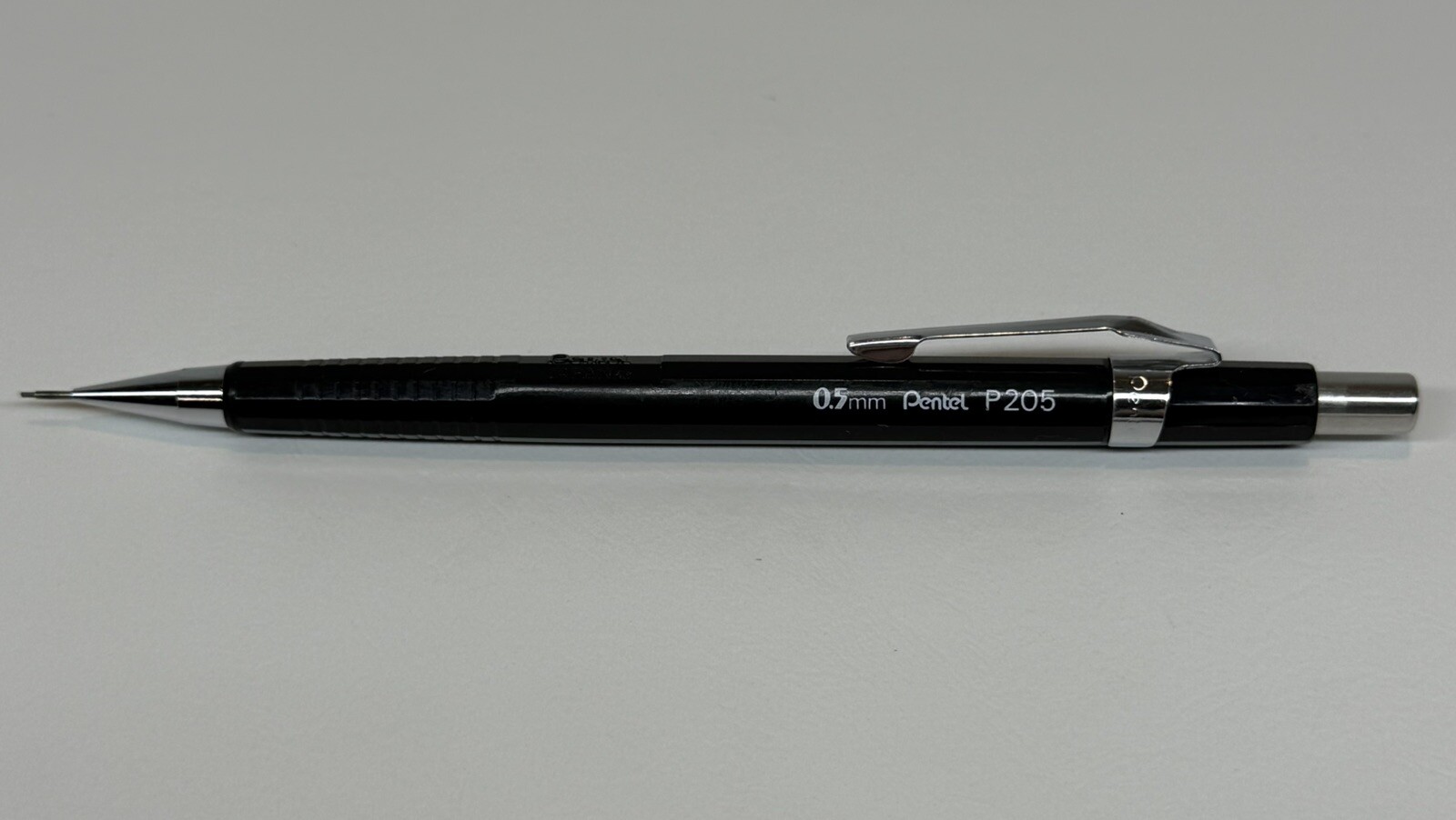 Pentel P205 Mechanical Drafting Pencil Black 0.5 mm Japan Tested Used READ