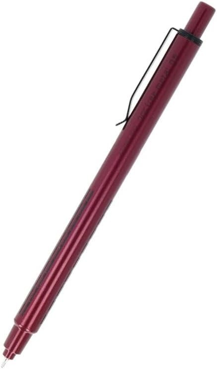 Sun-Star Automatic Sharp Nok-Free Metal Mechanical Pencil Metallic Red S4485165