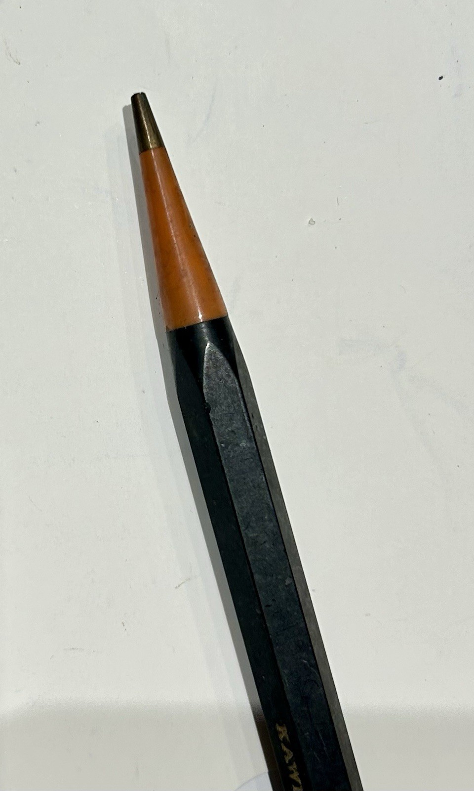Vintage KAWECO Mechanical Pencil – Faceted Black Ebonite – Germany – c. 1930-50