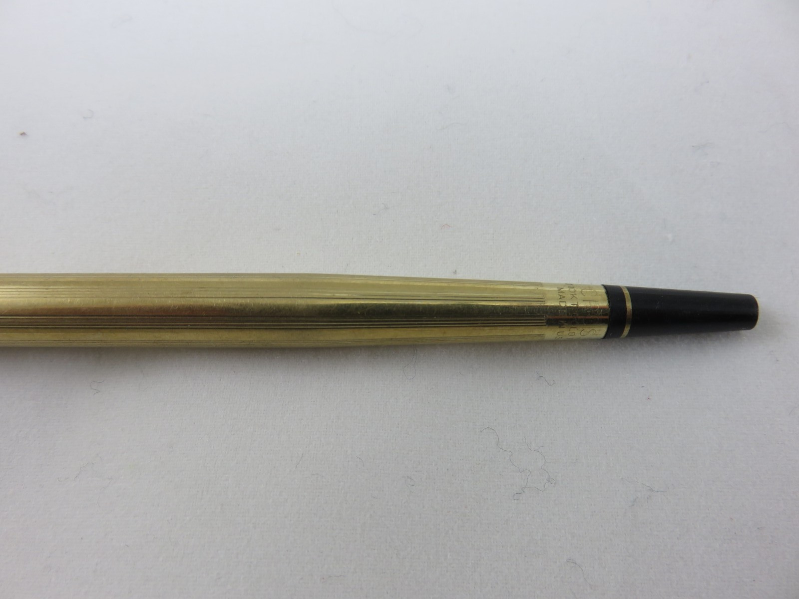 Cross 1/20 10K Gold Filled Mechanical Desk Pencil 6.5″L Vintage Made In USA