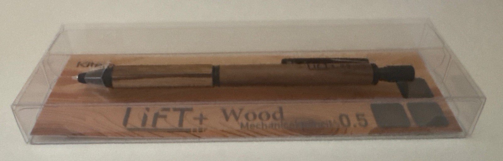 Kitera LiFT+ Wood Mechanical Graphite Pencil 0.5mm Zebrawood Barrel LIWOOD.05-ZW