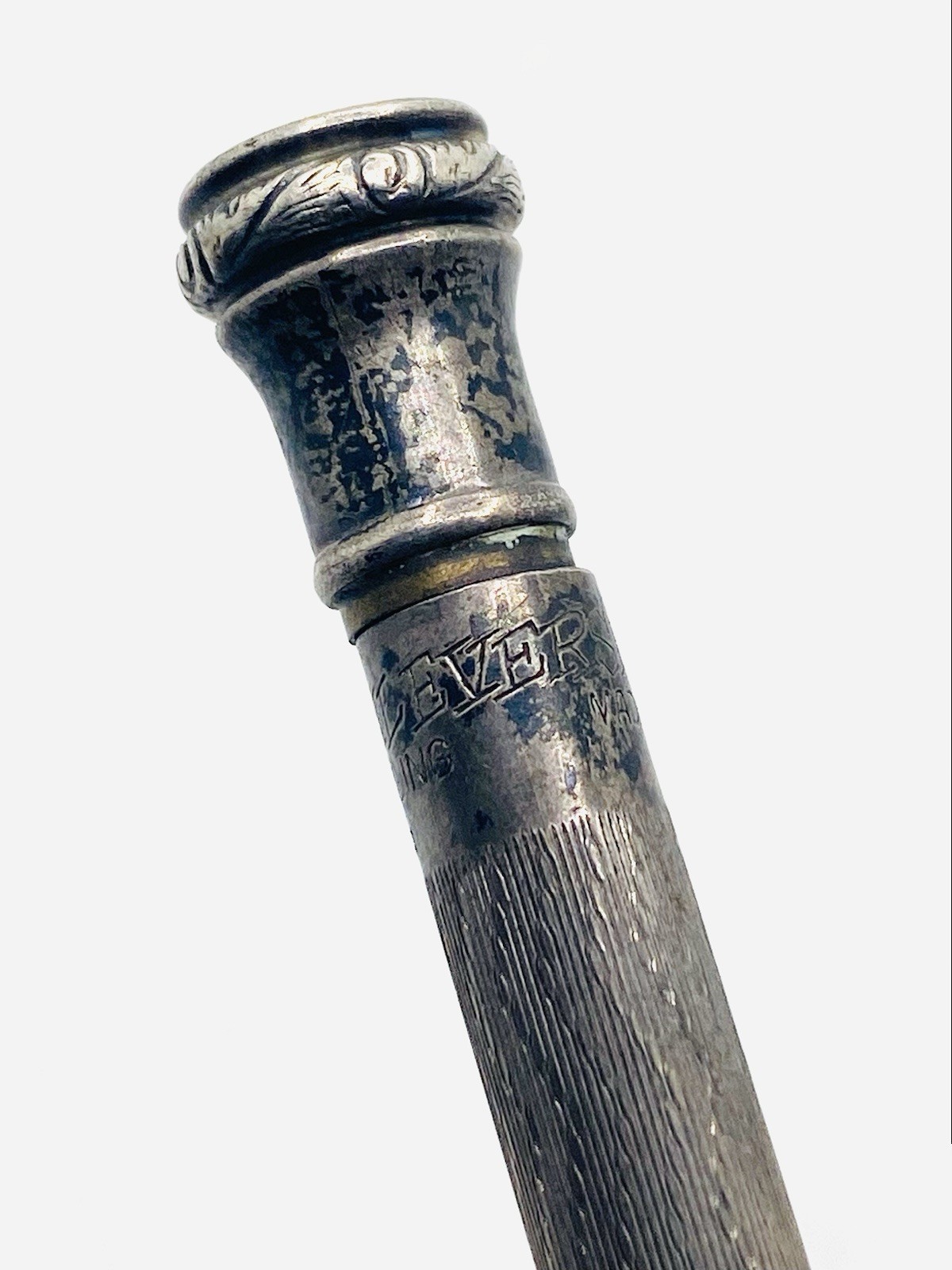 Antique Vintage Wahl Eversharp 925 Sterling Silver Mechanical Pencil Ornate Y3