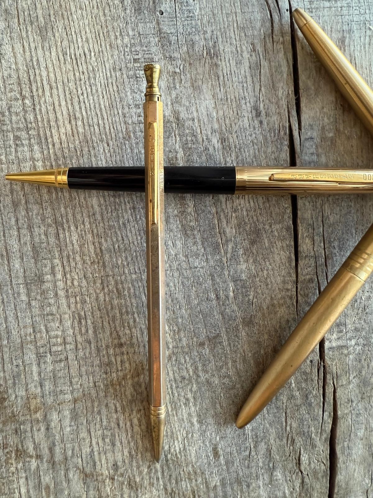 Set of 4 pens – Eversharp Bankers Stik Capri mark