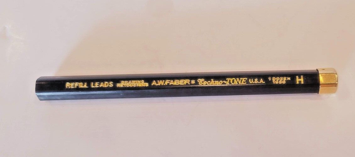 A.W. Faber Castell Drawing #1920 Refill Leads Techno Tone Germany H