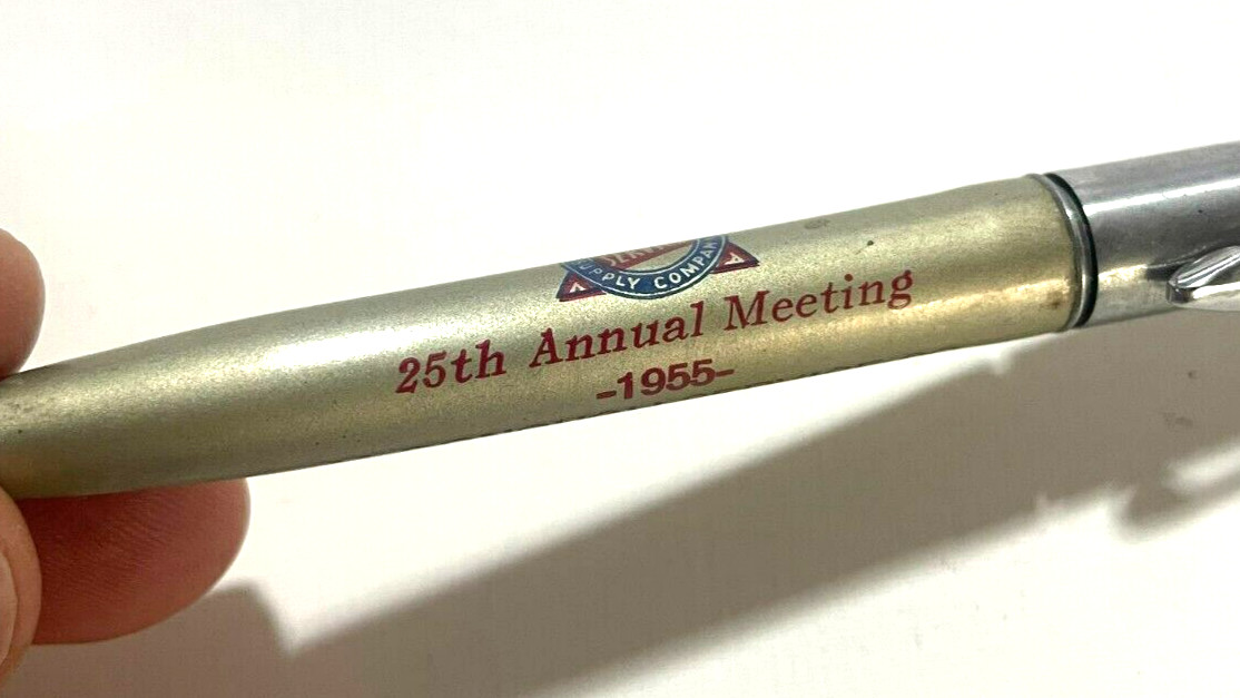 McDonough Svc 1955 Annual 25th Illinois Farm c. 1955 Mechanical Pencil Ritepoint