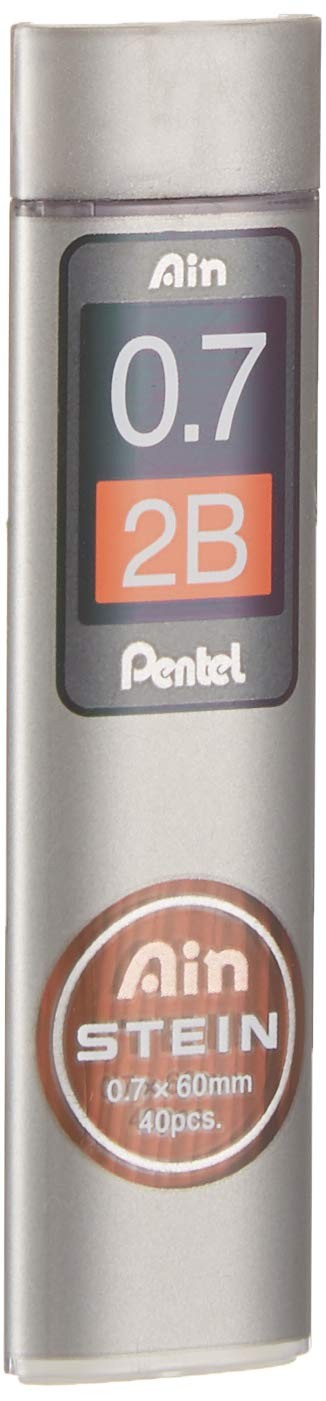 Pentel Mechanical Pencil Lead Ein Stein Lead C277-2B 0.7mm 2B
