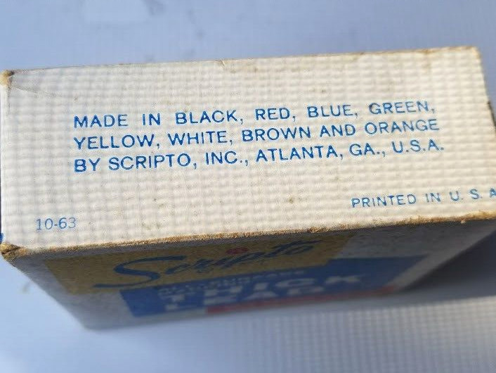 Vintage 12 Packs Scripto G920 All-Surface Thick Green Marking Leads NOS