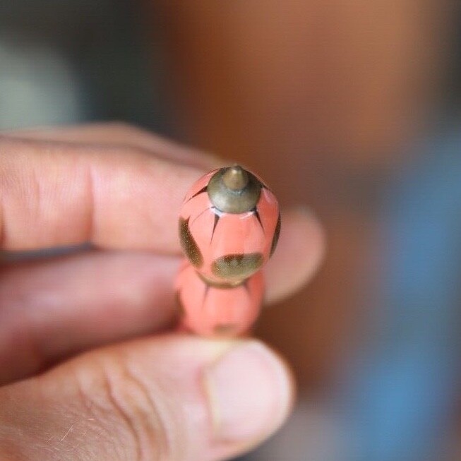 Vintage Mechanical Pencil Art Deco Pink and Gold Miniature RARE