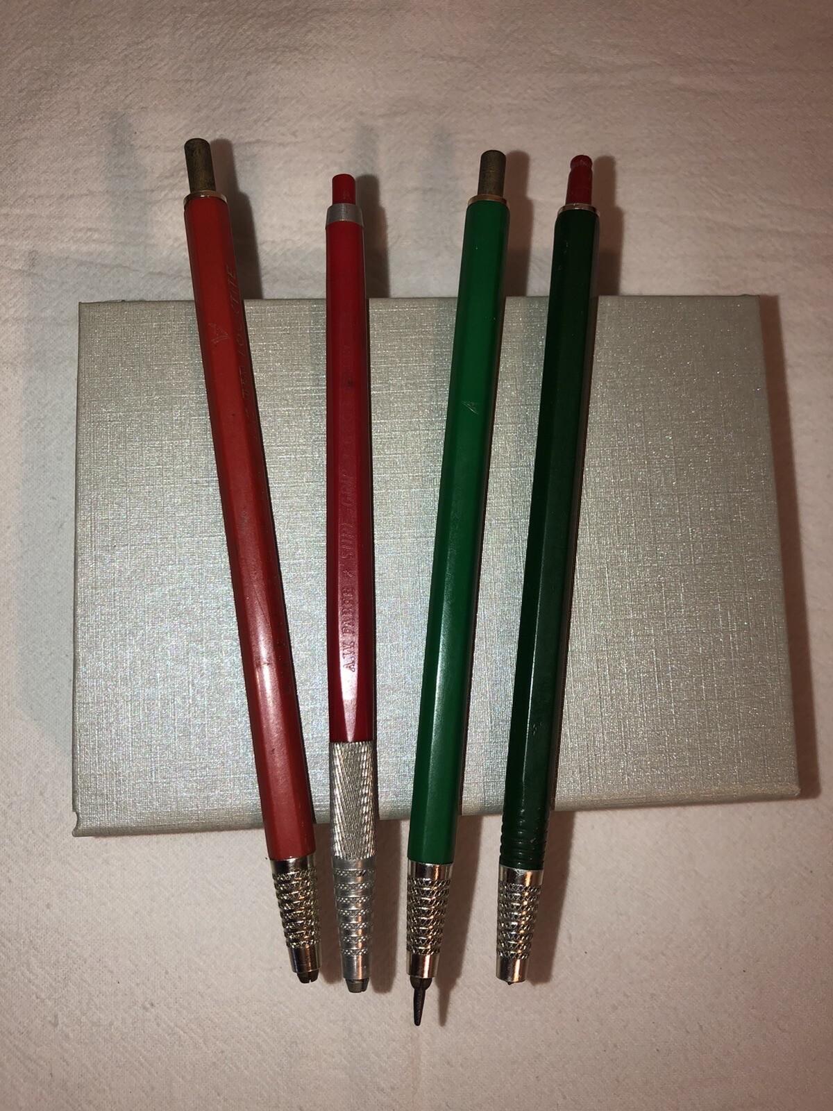 Vintage A.W Faber Castell Locktite 2H Drafting Mechanical Pencil USA 4
