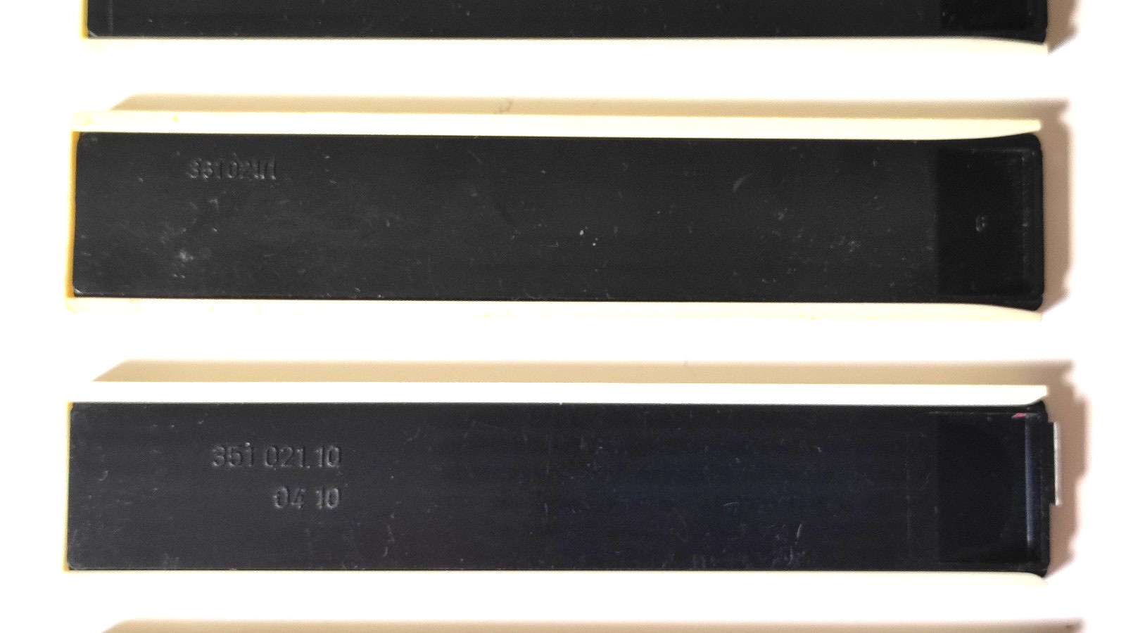 BOHEMIA WORKS Pencil Leads 4190 Set of 6 in 6 Plastic Boxes,Czechoslovakia 1970s