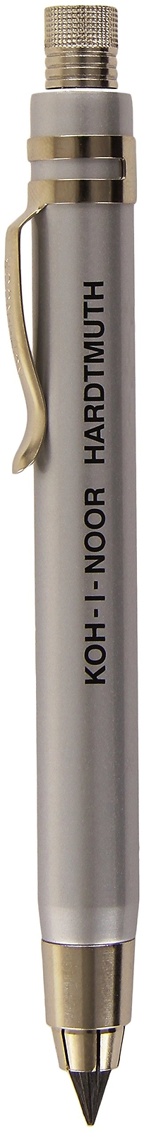 Koh-I-Noor 5359 5.6mm Diameter Mechanical Clutch Lead Holder Pencil – Silver