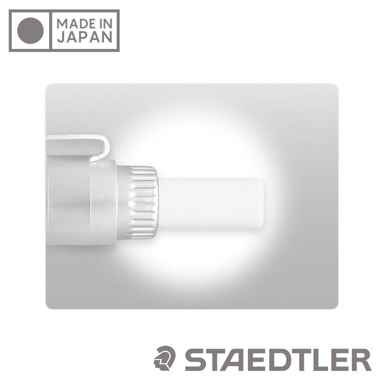 STAEDTLER Aluminum Pencil Holder Extender Knurled Grip 900-25 Made in Japan