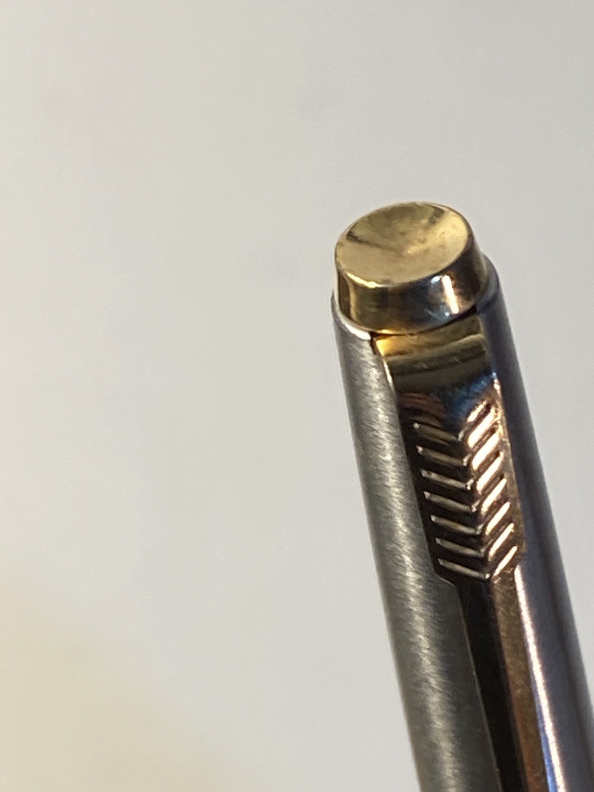 Vintage 1960’s Parker Mechanical Pencil Blue With Silver & Gold Tone Arrow Clip