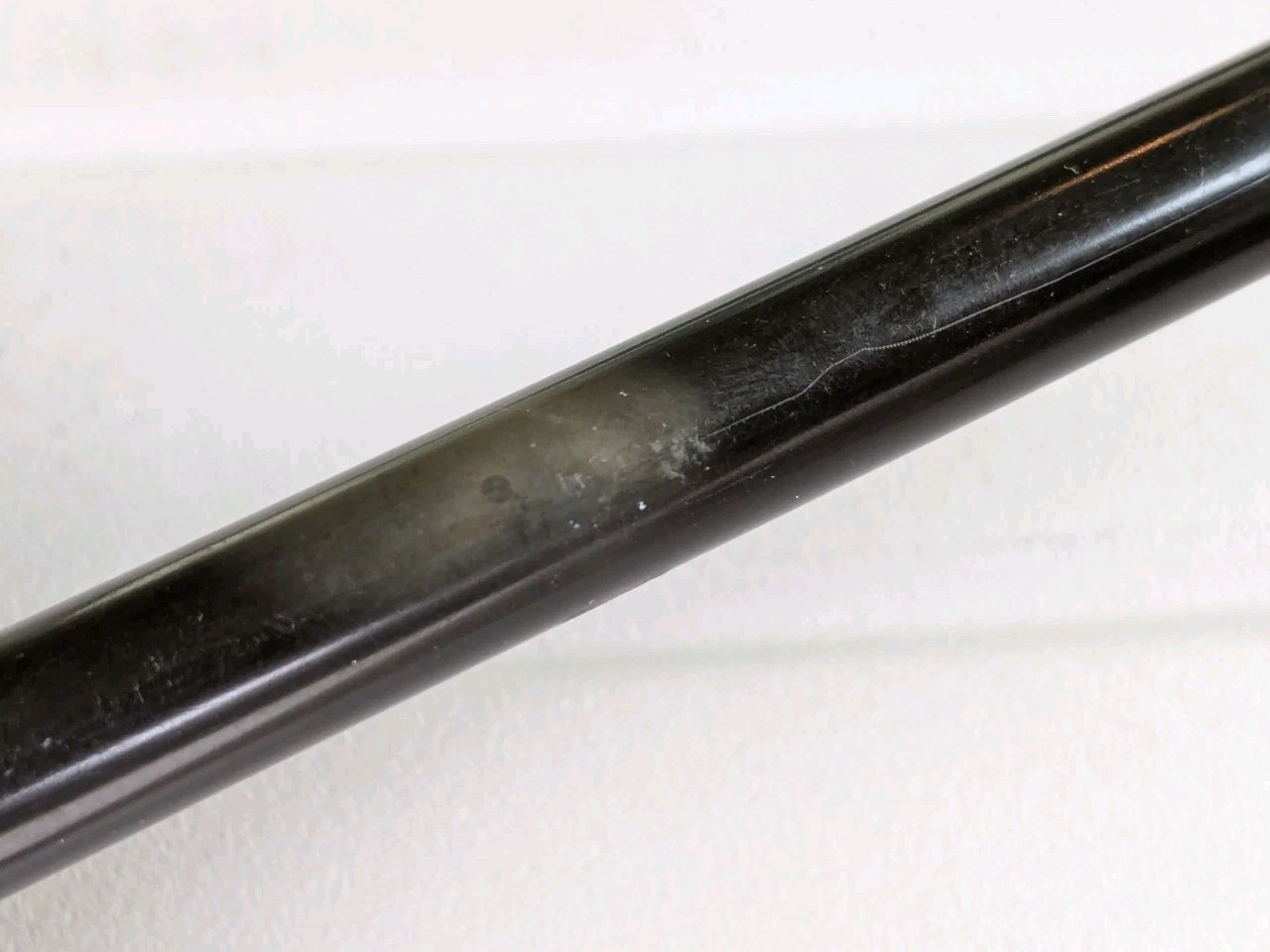 Antique Mont Blanc Pencil Lead Holder Circa 1930s Hard Rubber Round 6 Inches HTF