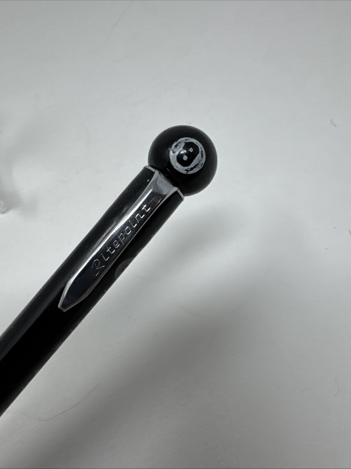 Vintage 8 Ball Covered Wagon Kearney NE Ritepoint Mechanical Pencil Advertising