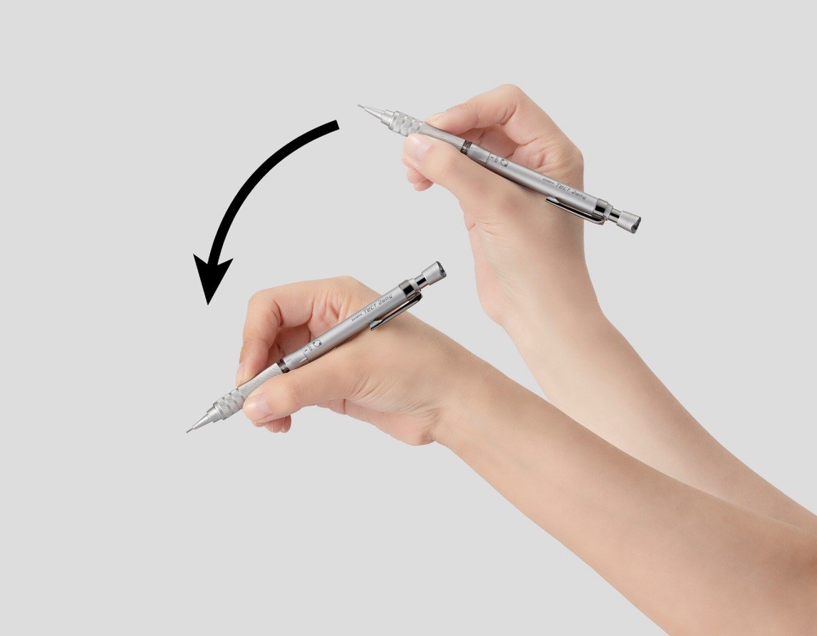 Zebra Mechanical Pencil Tect Two-Way RO Graphite Black P-MA141-GBK
