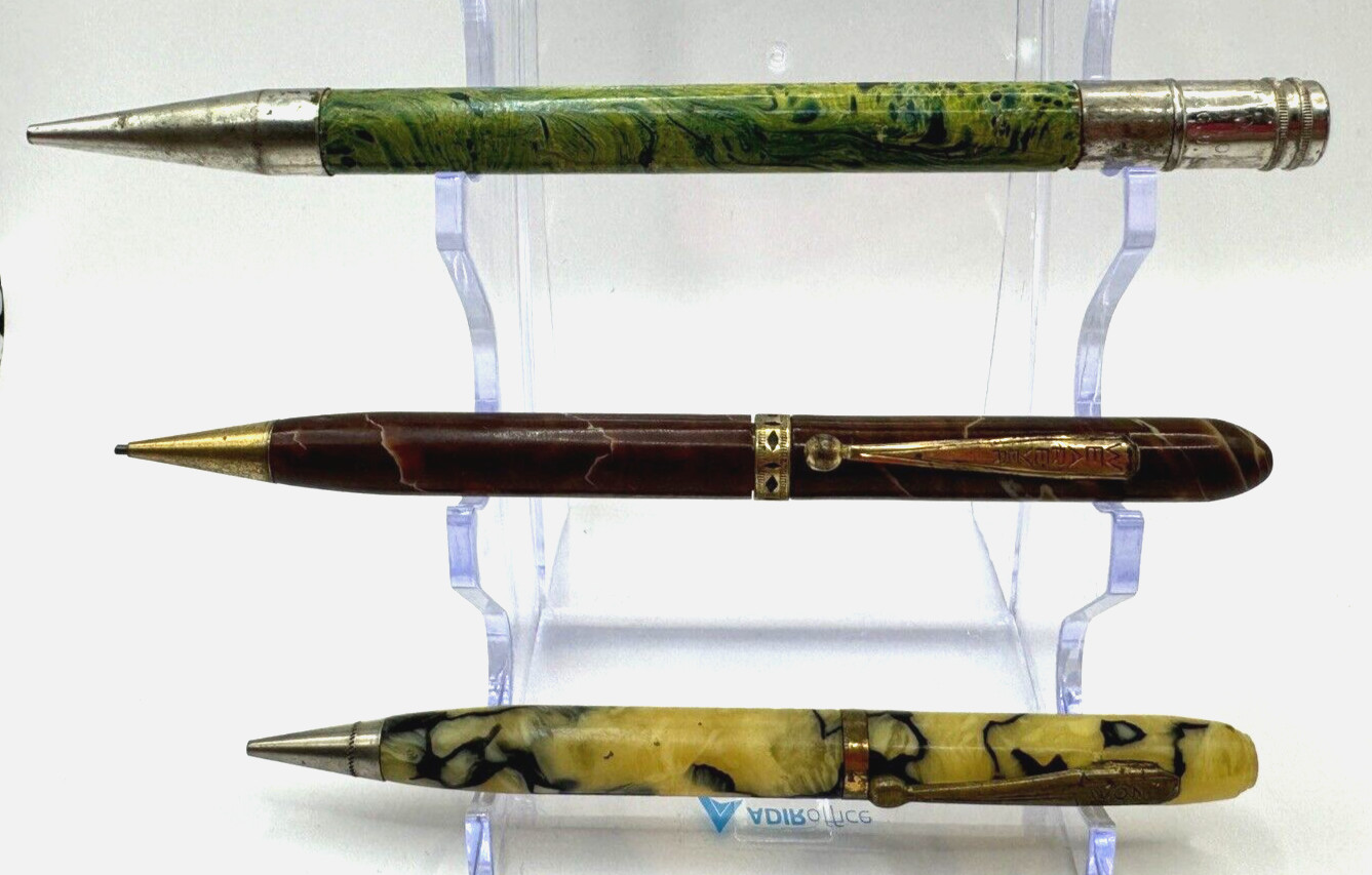 Vintage EAGLE RITAWAY – AVON – WEAREVER Mechanical Pencils – Lot of 3