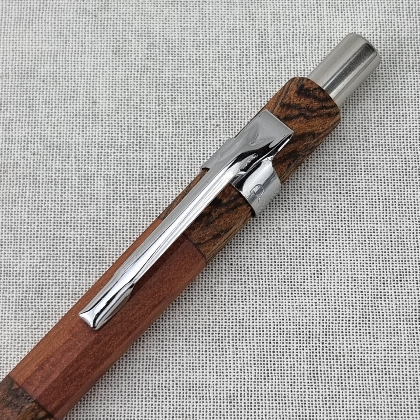 Hand Crafted Pentel P-205 Mechanical Pencil with Octagonal Wood Barrel