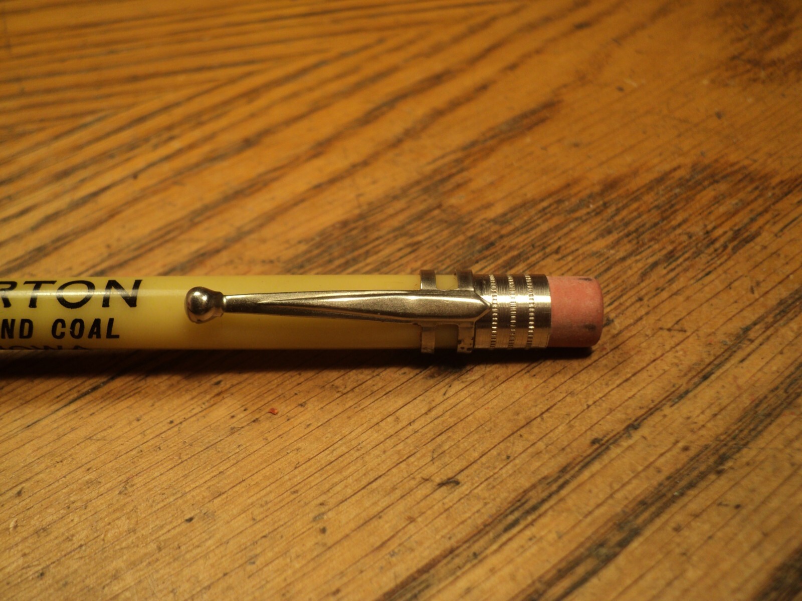 Vintage Mechanical Pencil A G Barton Waukon Iowa 5-1/2″ Long Unbranded
