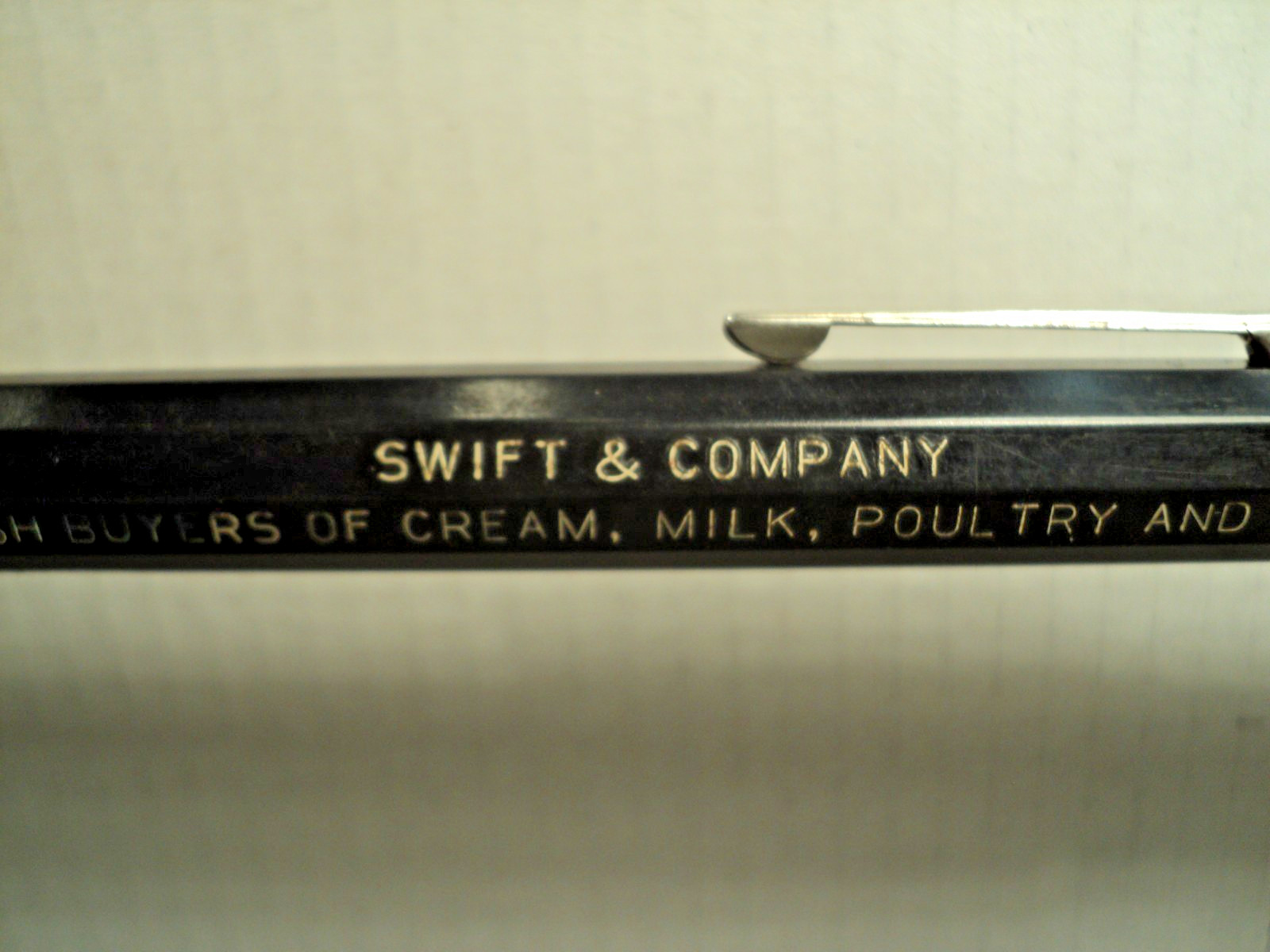 Vintage Autopoint Mechanical Pencil Swift & Company 5-5/8″ Long USA