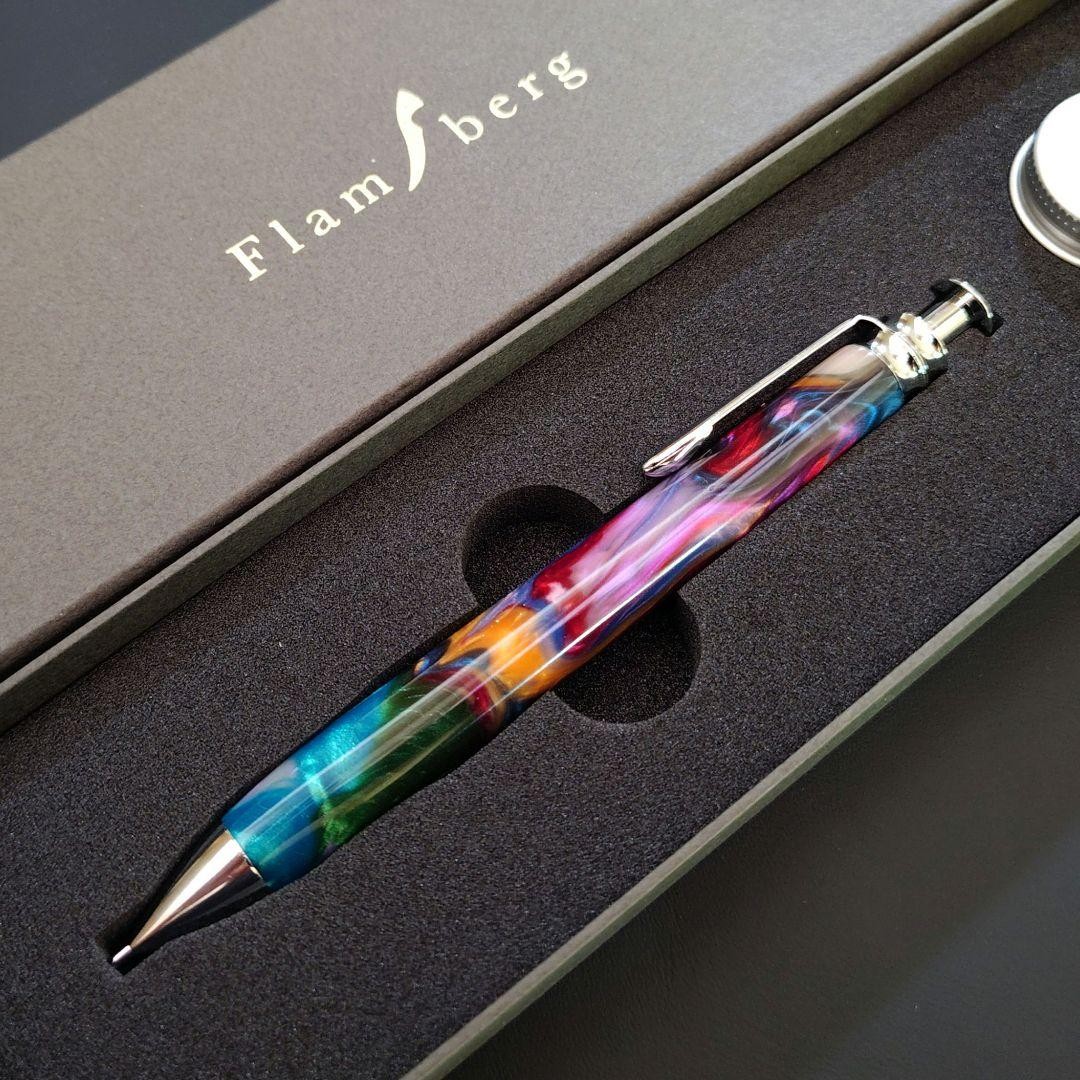 [Flamberg] Mechanical pencil (resin, wood shaft, low center of gravity type)