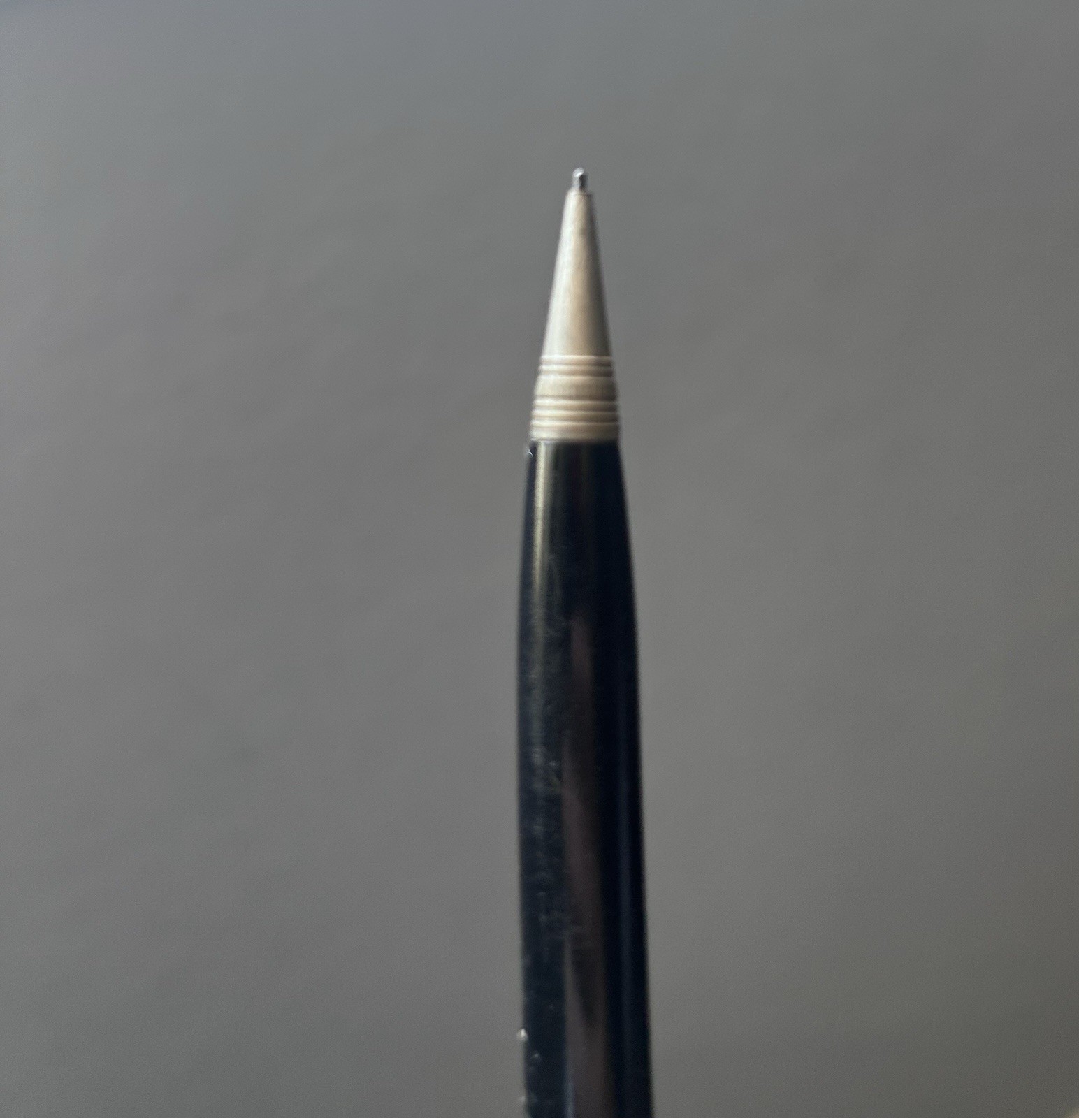 Vintage Ritepoint Mechanical Pencil Black 5″ USA – Working – For Parts / Repair