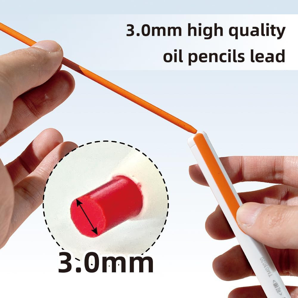 Colored Mechanical Pencil 3.0Mm for Coloring Books,36Pcs Mechanical Colored Penc