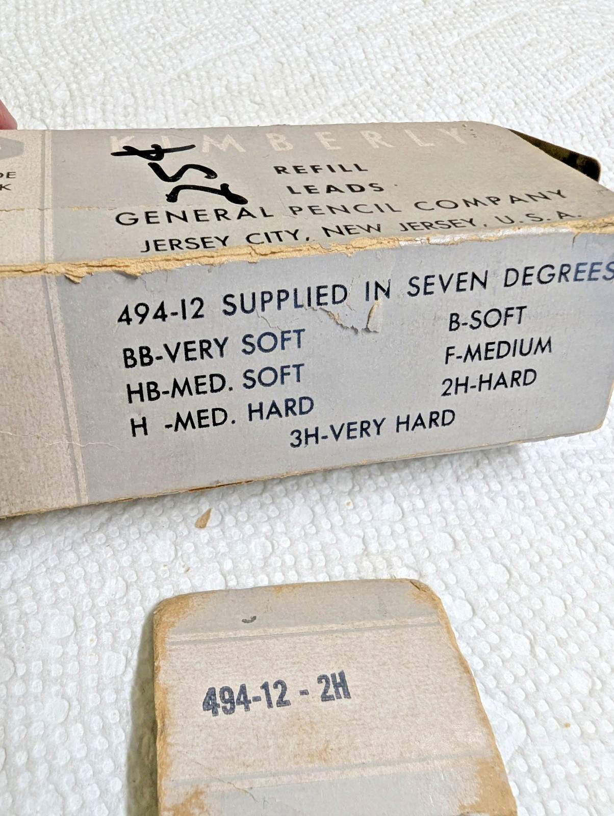 Kimberly General Pencil Company Jersey City, New Jersey Full Box Leads VINTAGE