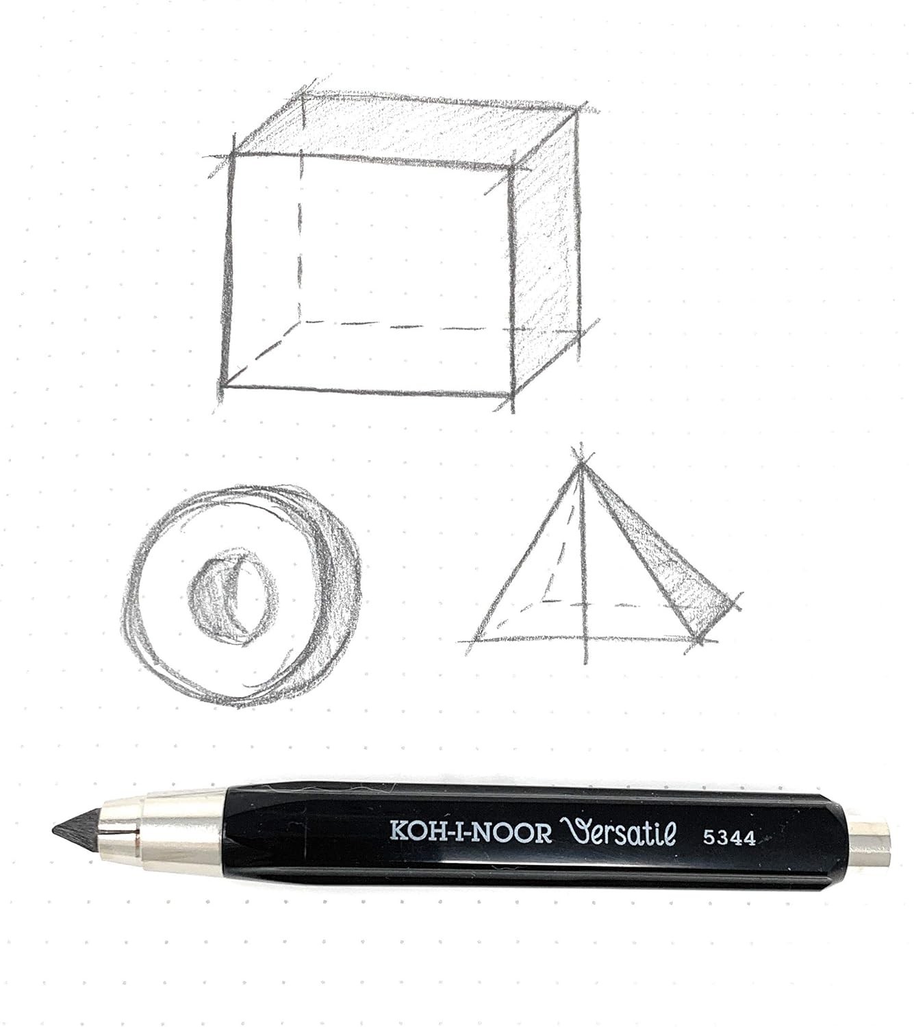 5344 5.6mm Diameter Mechanical Clutch Lead Holder Pencil,black