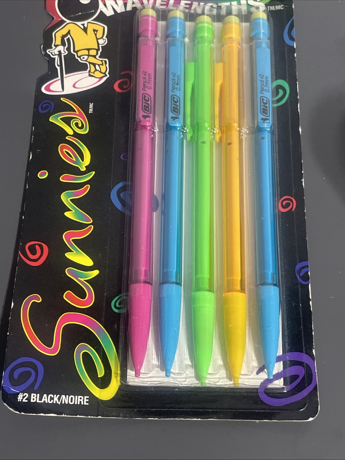 Rare Vintage Bic Wavelengths Sunnies Mechanical Pencils New 90’s