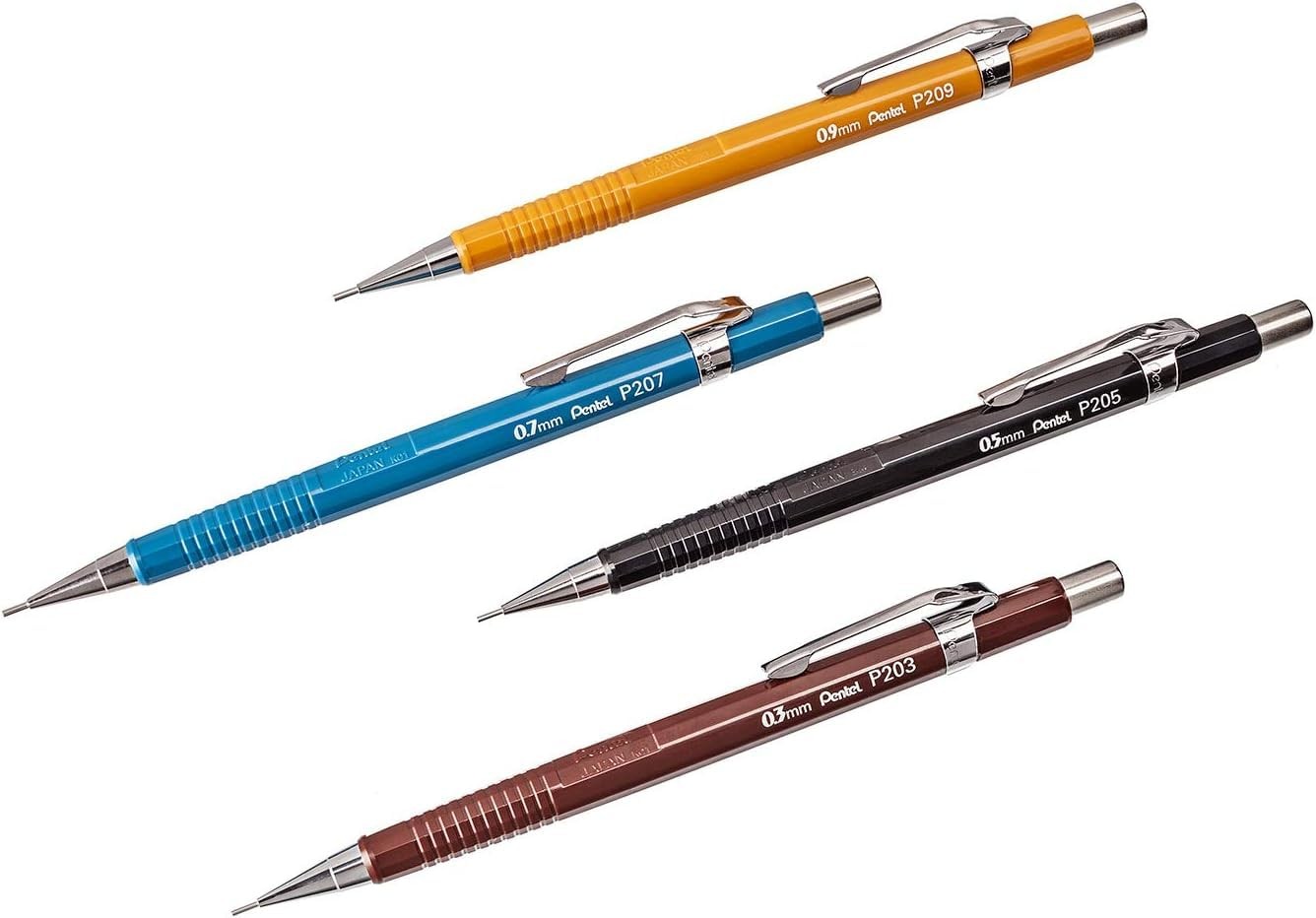 Pentel 0.5 mm Lead Automatic Pencil – Black (Pack of 12) Office Product