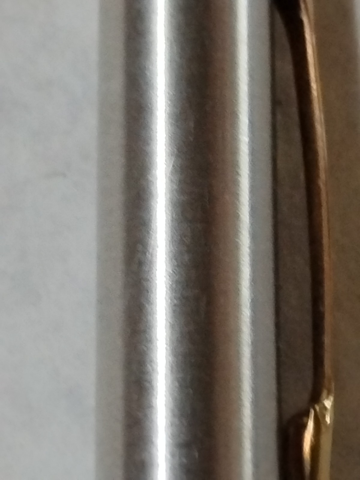 Parker Insignia Pencil Stainless Steel & Gold 0.5mm Click W Eraser Working #G0