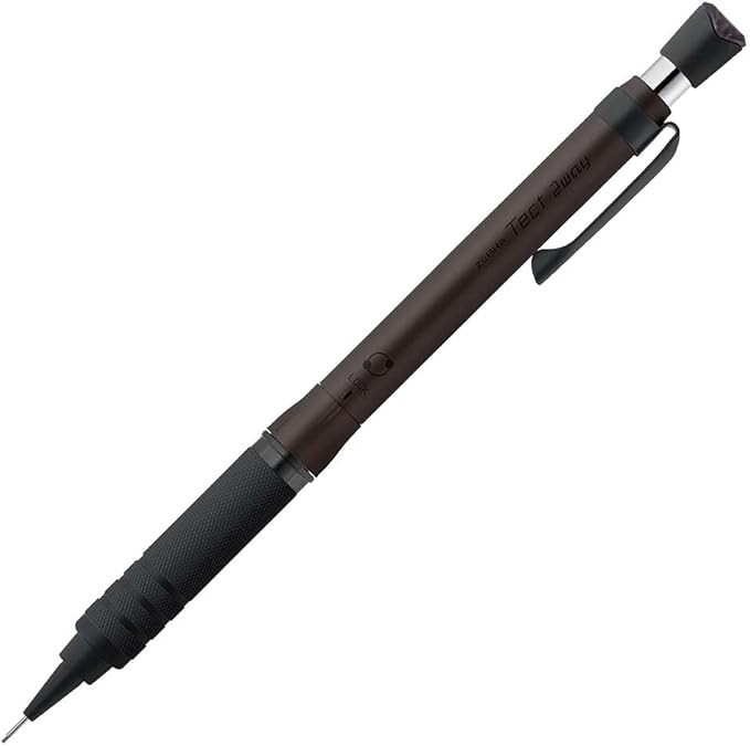 Zebra Tect 2way RO 0.5mm Mechanical Pencil Graphite Black P-MA141-GBK Japan