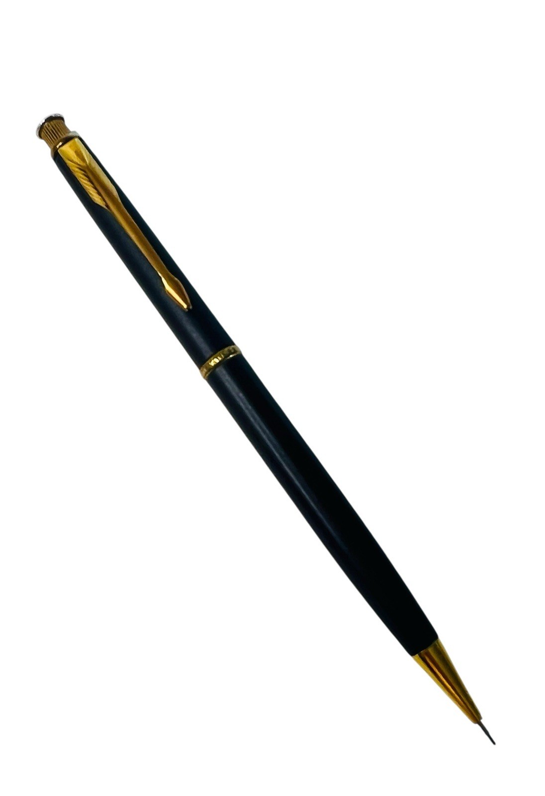 Parker Mechanical Pencil USA Gold Black & Roller Ball Refill 4EBX Cartridge UK