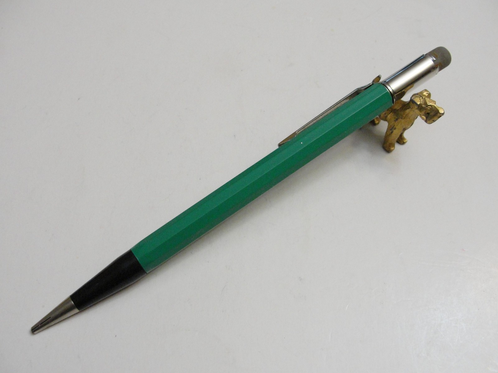 Autopoint Light Green Black Tip Mechanical Pencil