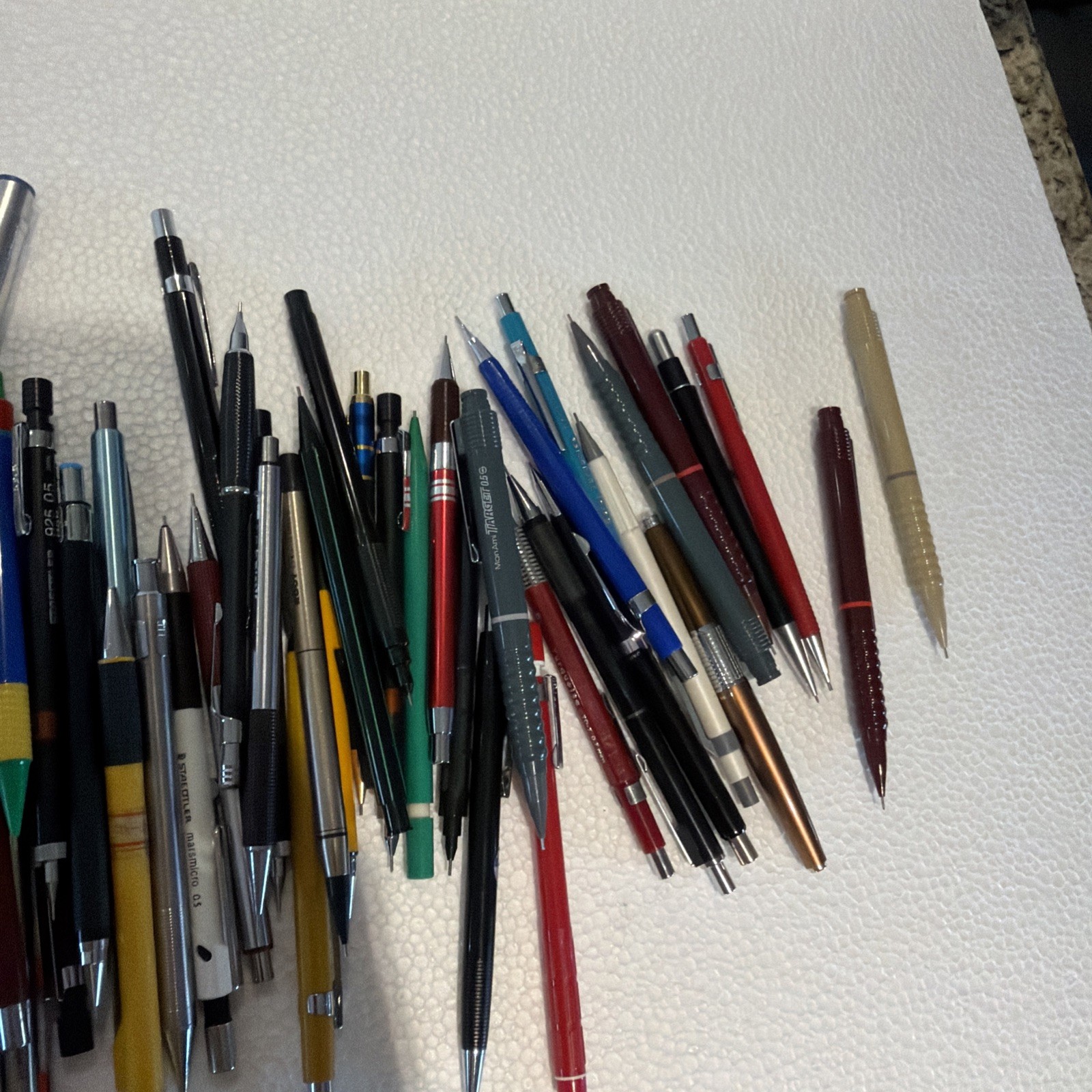 Vintage Lot of 205 Drafting Mechanical Pencils with Leads JAPAN Germany Etc