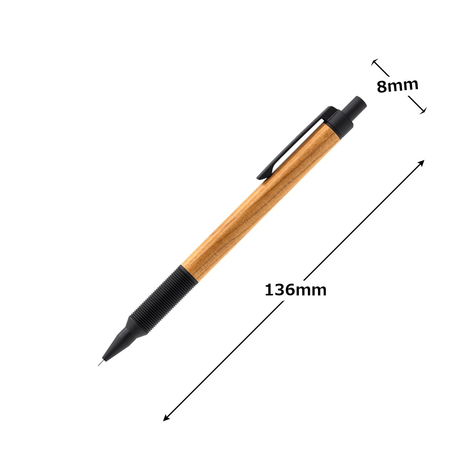 EverDraw Wood 0.5 Cherry Wood Mechanical Pencil LDWBMP4CW05