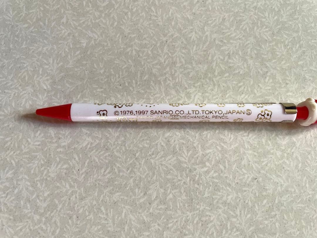 My Melody Sanrio Doll Included Mechanical Pencil (White) ship From JAPAN◎