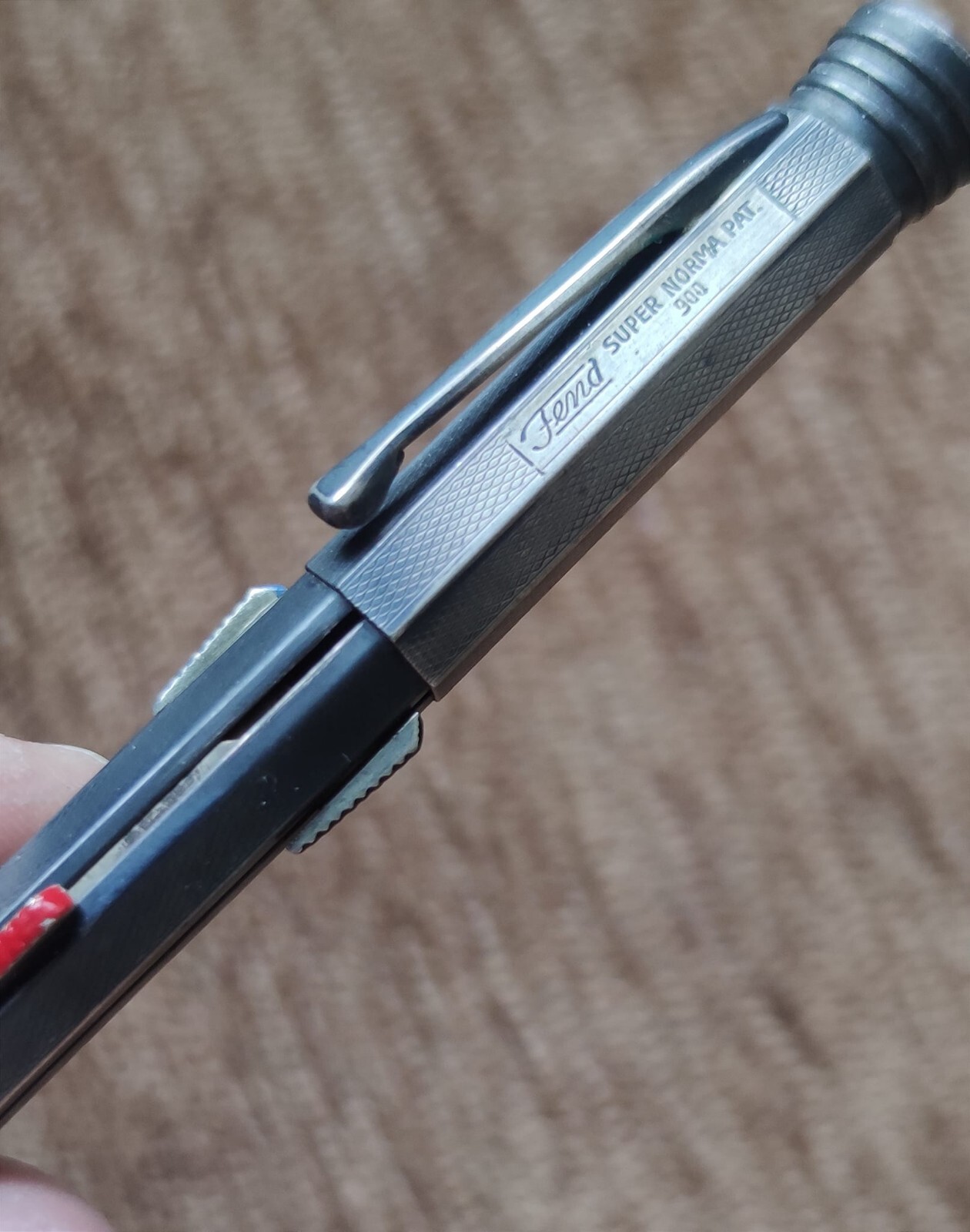 🔴FEND 4 Colors BAYER Super Norma Pat. 900 Silver Mechanical pencil 1930s🔴RR!