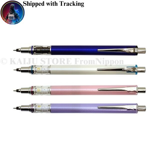 Uni Kuru Toga Advance 0.3mm Anti-Break White Mechanical Pencil M35591P.1