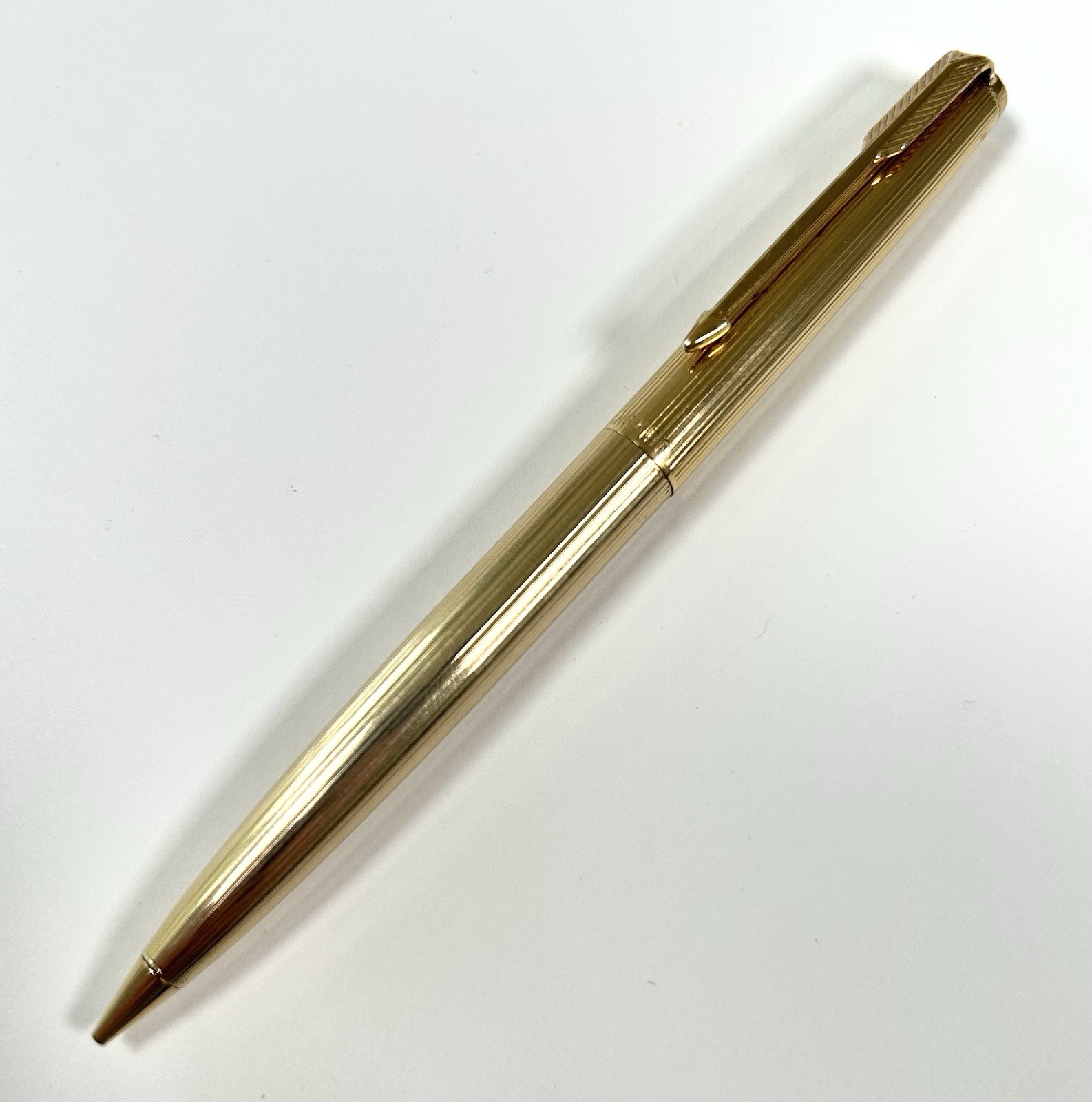 Vintage Parker USA 12k Gold-Filled Twist Mechanical Pencil Estate Engraved