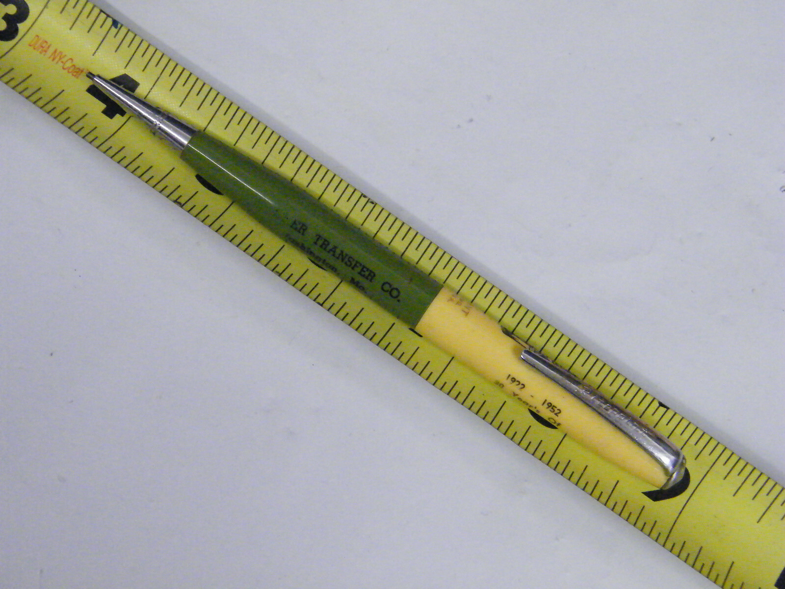 Vintage 50’s-60’s Ritepoint Pencil Transfer Company Advertising Twist Pencil