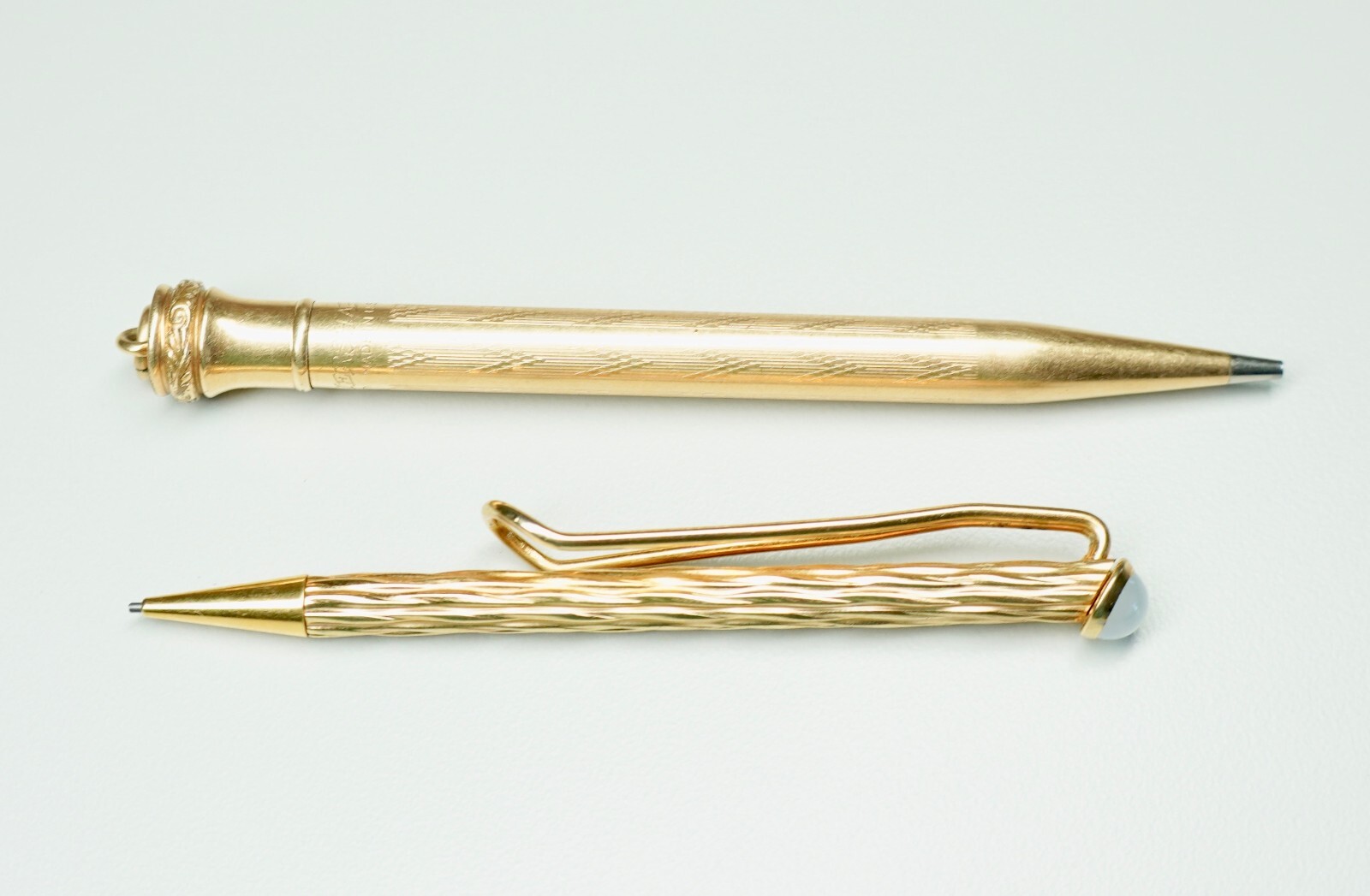 Vintage Wahl Eversharp Gold Filled Mechanical Pencil + Bonus Moonstone Pencil