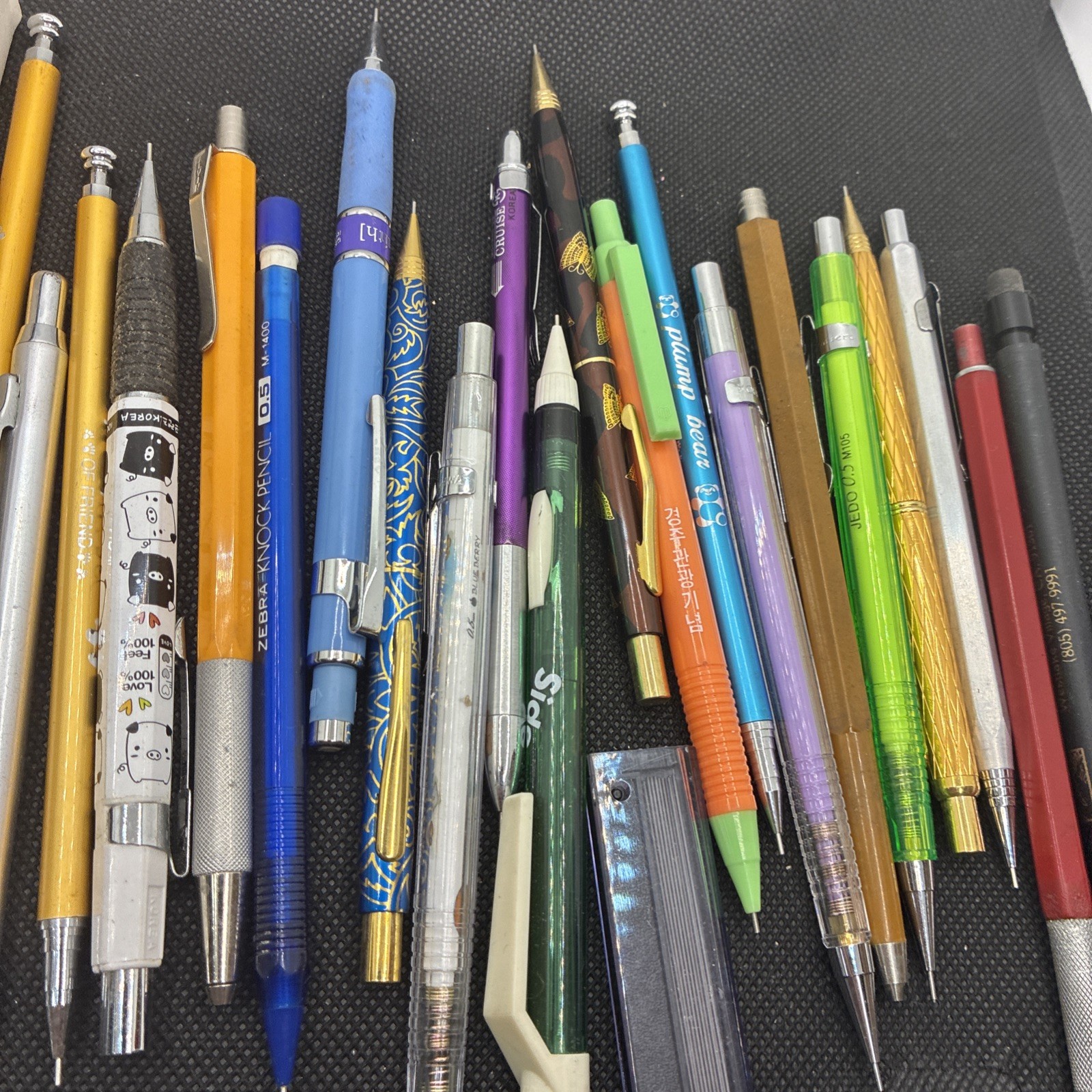 20 Mechanical Pencils Vintage Used Lot #119 LOCbbb