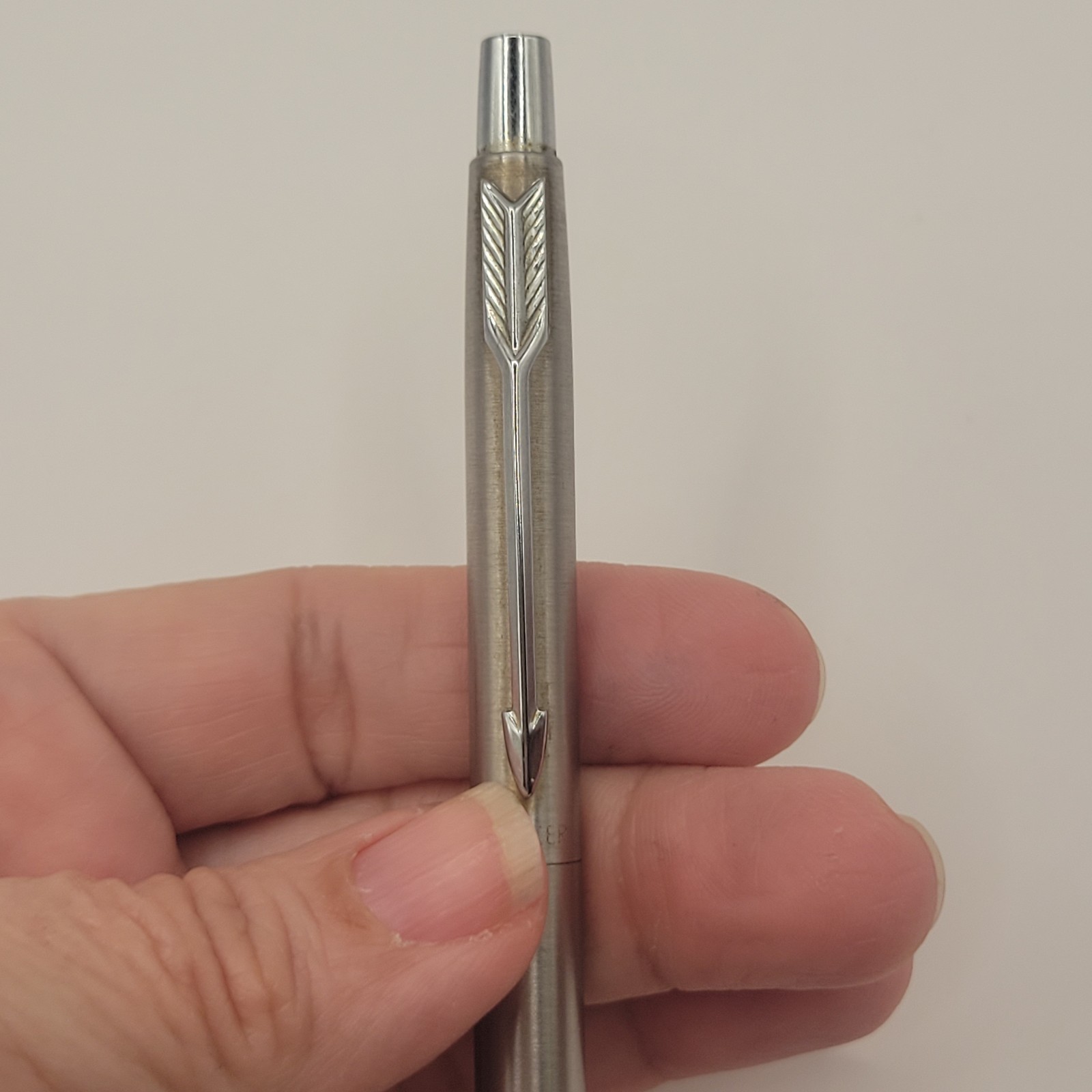 Vtg Parker Stainless Steel Classic Flighter Twist Mechanical Pencil QC 1980s USA