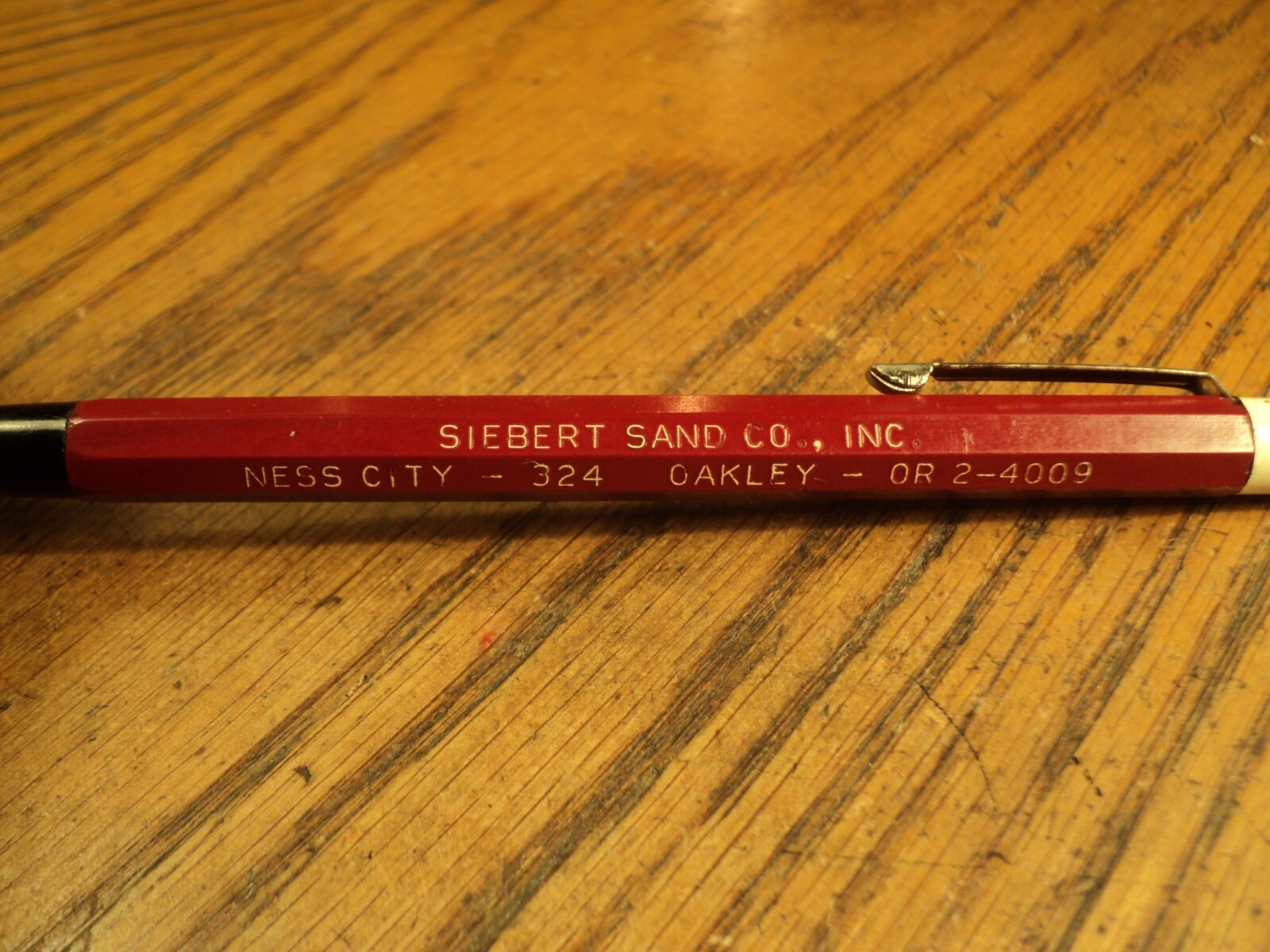 Vintage Autopoint Mechanical Pencil Siebert Sand Co 5-5/8″ Long” USA